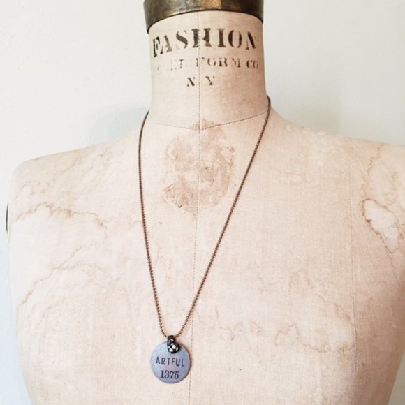 artful •• soul mantra necklace - Picture 2 of 4